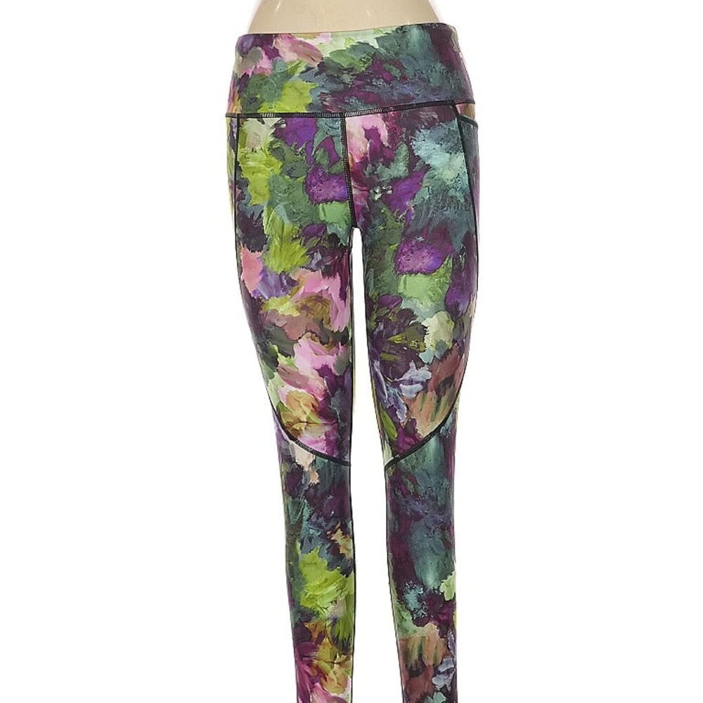 Excellent Condition! Sweaty Betty watercolor yoga pants, size 6